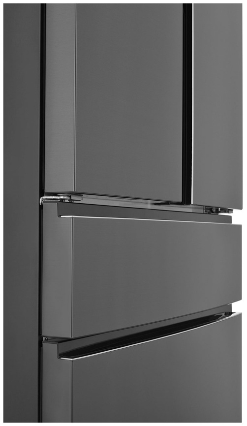 Многокамерный холодильник Haier HB 25 FSNAAA RU No frost, черно-серый фото 7