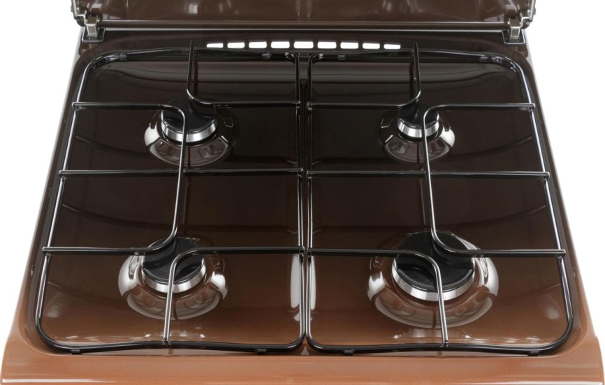 Газовая плита Gefest Брест 1200 C6 K 19 60 см, 63 л, 4 конфорки, коричневый фото 6