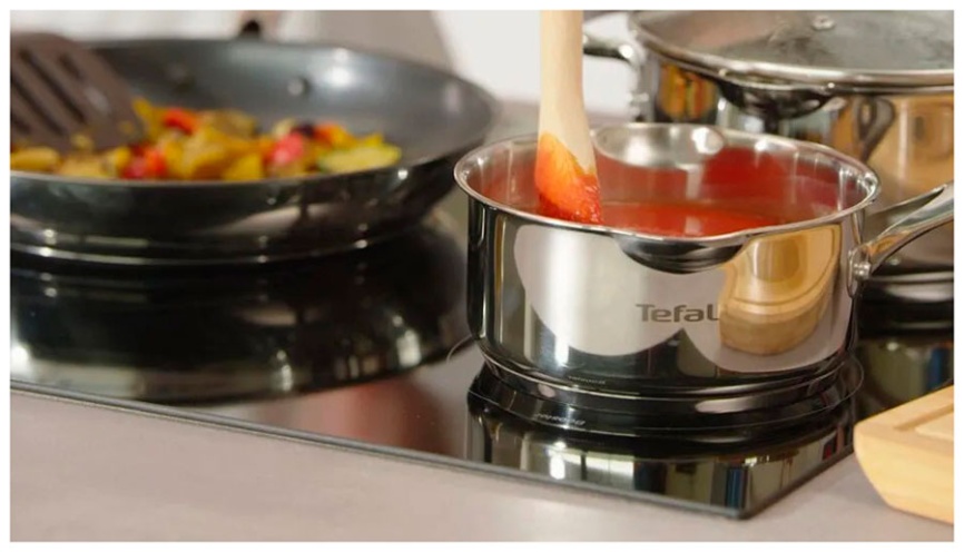 Кастрюля Tefal DUETTO+ 2.9 л G7194455, нержавеющая сталь, для всех типов плит фото 15