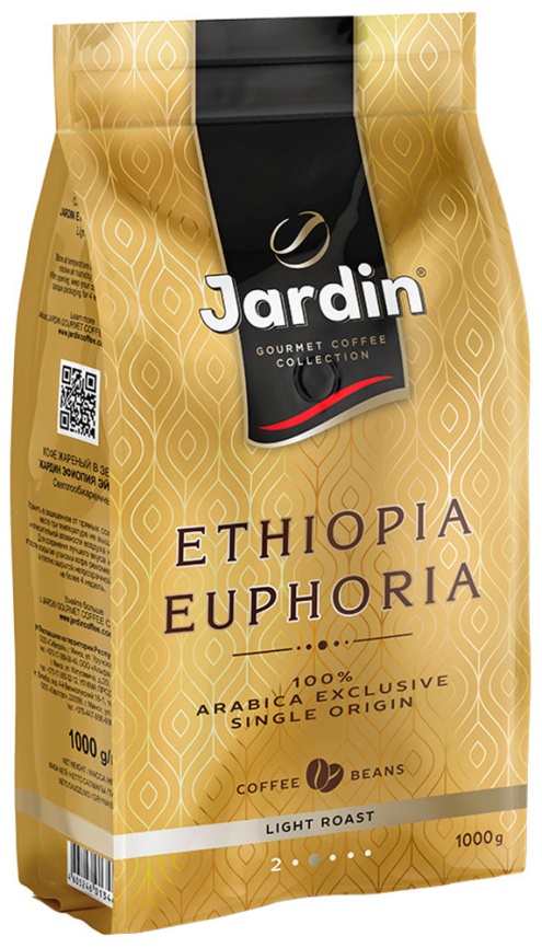 Кофе зерновой Jardin Ethiopia Euphoria 1 кг фото 1