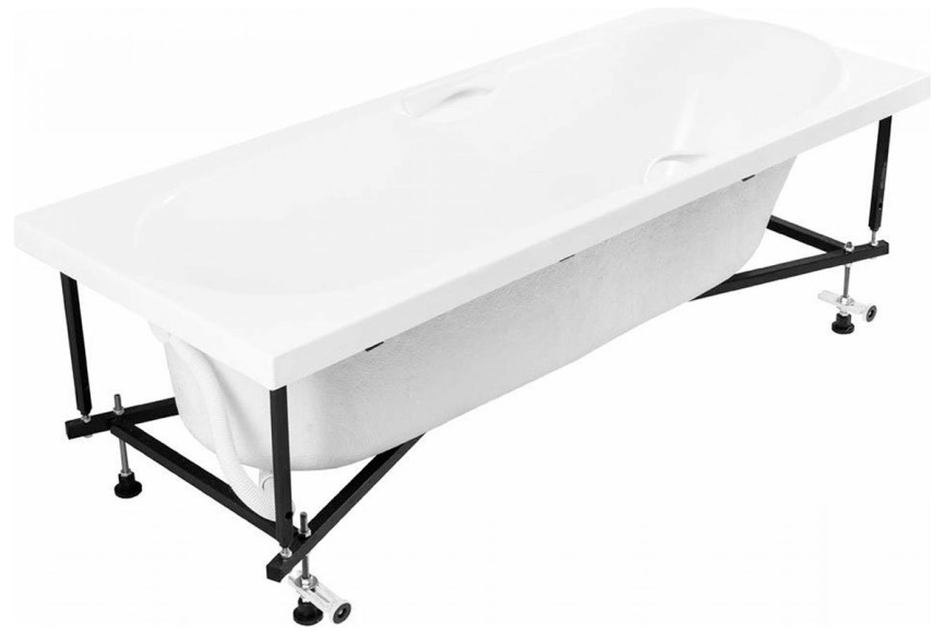 Каркас сварной для акриловой ванны Aquanet Dali 150x70 черный (00239387) фото 3