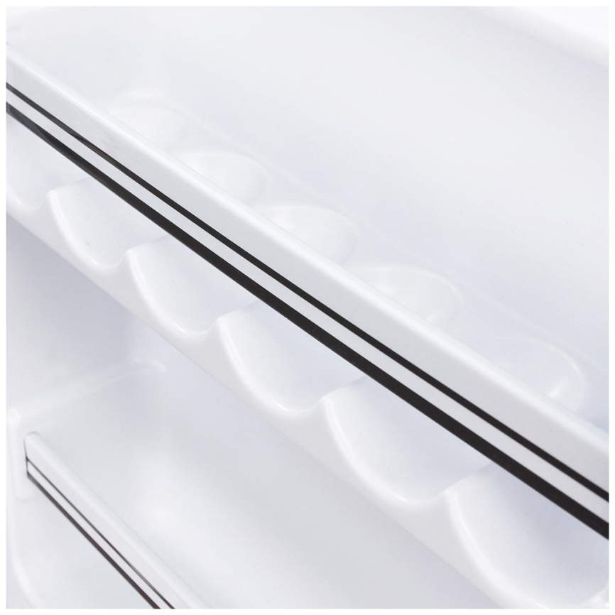 Однокамерный холодильник Tesler RC-95 Silver, серебристый фото 5