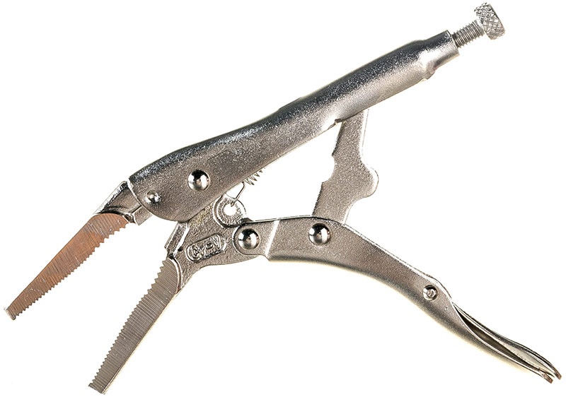 Зажим с фиксатором удлиненный Berger 165 мм BG1169 фото 3
