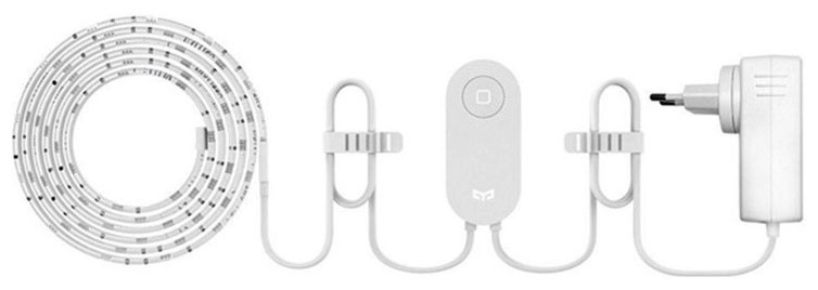 Светодиодная лента Yeelight Lightstrip Plus (YLDD05YL) GLOBAL, белая фото 1