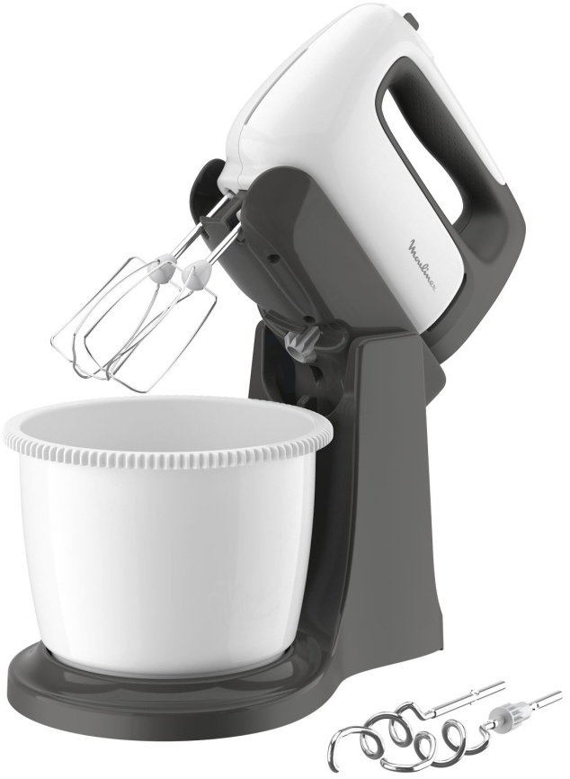 Миксер Moulinex HMX Prep'Mix Standbowl HM464110, белый фото 1