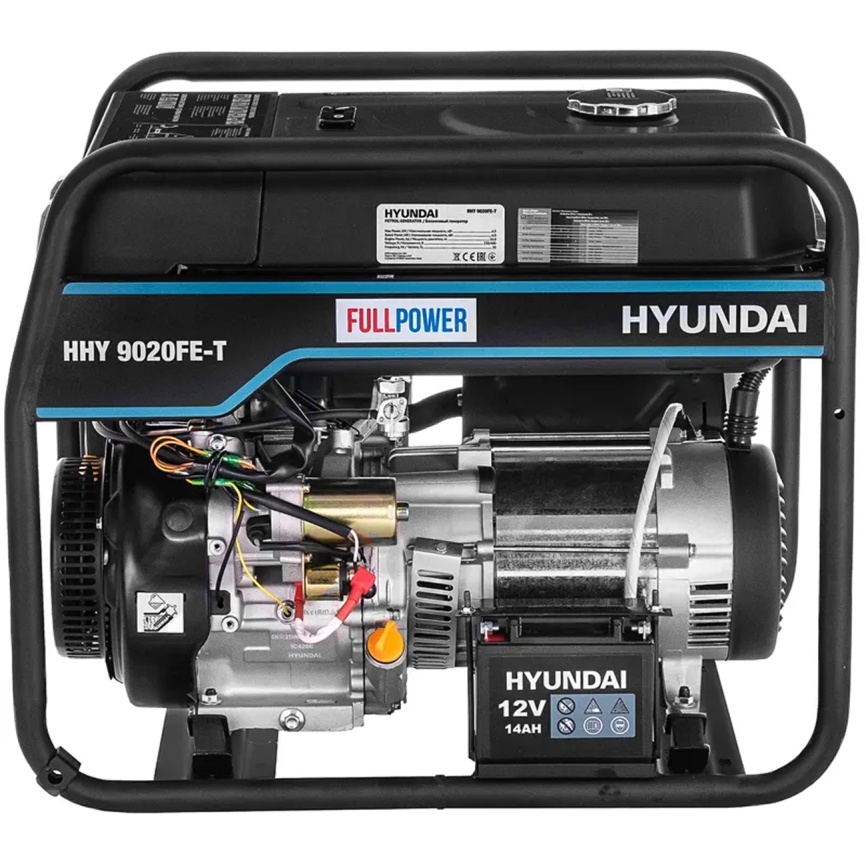 Электрический генератор и электростанция Hyundai HHY 9020FE-T фото 5