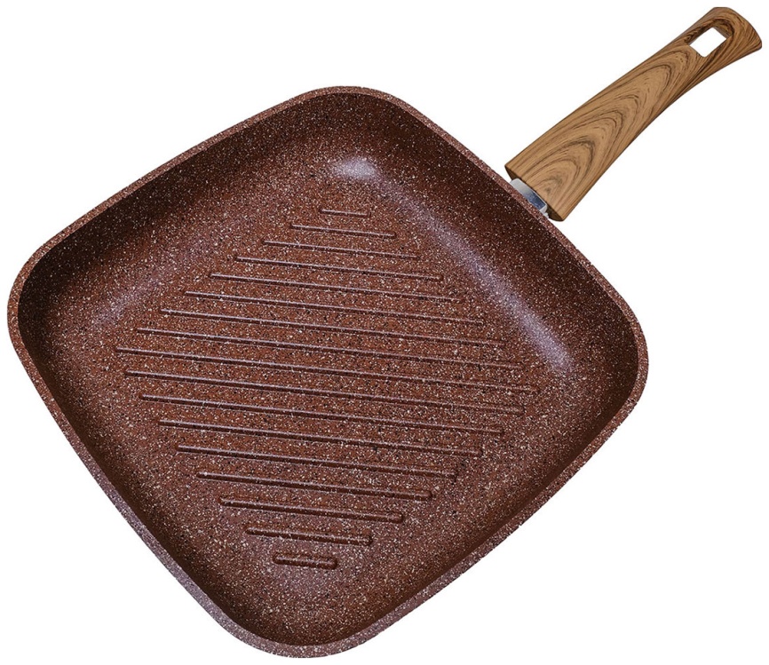 Сковорода Vari СИЛА ПРИРОДЫ brown 26смх26см, SPBR36126 фото 1