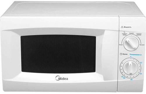 Микроволновая печь - СВЧ Midea MM 720 CKE, мощность 700 Вт, белый фото 1