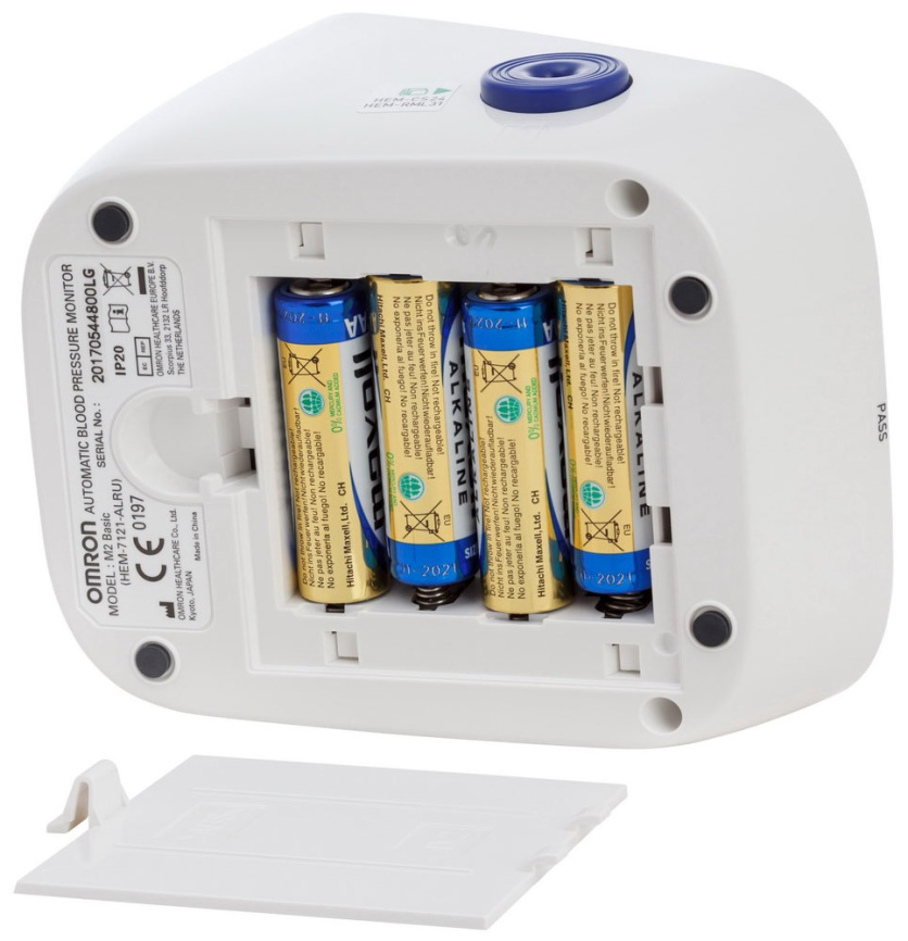Тонометр Omron M2 Basic (HEM-7121-ALRU) Адаптер и Универсальная манжета фото 6