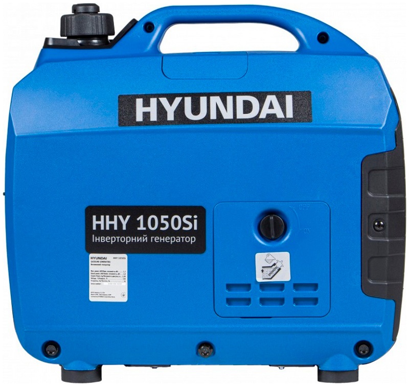 Генератор бензиновый Hyundai HHY 1050 Si, синий фото 5