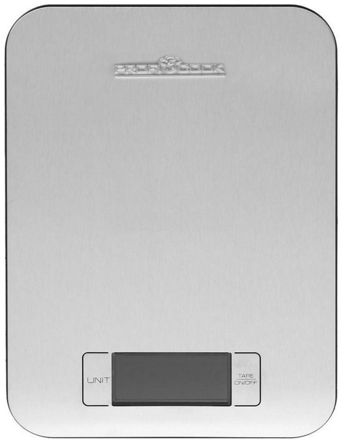 Кухонные весы Profi Cook PC-KW 1061, дисплей, функция взвешивания тары, нержавеющая сталь фото 1