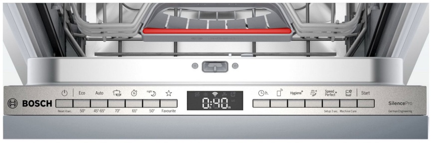 Встраиваемая посудомоечная машина Bosch Serie|6 Hygiene Dry SPV6HMX1MR фото 3