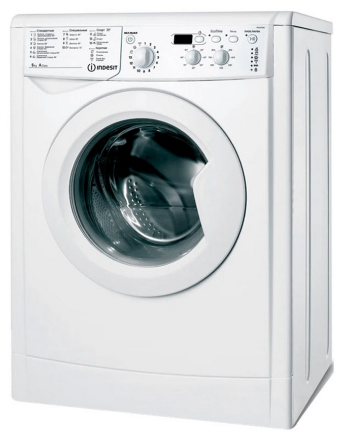 Стиральная машина Indesit IWSD 5085 автомат, загрузка 5 кг, белый фото 1