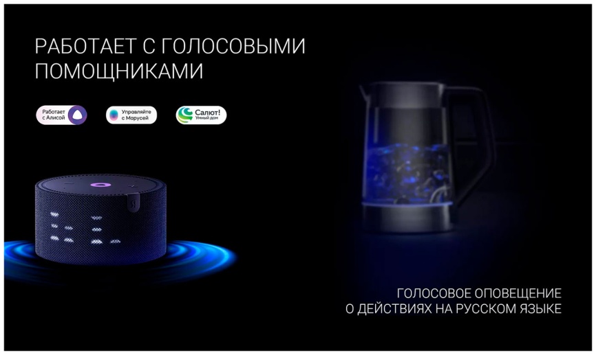 Чайник электрический Polaris PWK 1725CGLD WIFI IQ Home, матовый фото 9