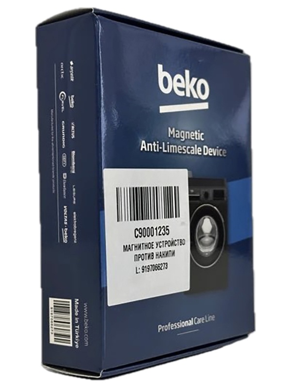 Магнитный смягчитель воды Beko C90001235, защита от накипи, серебристый фото 8
