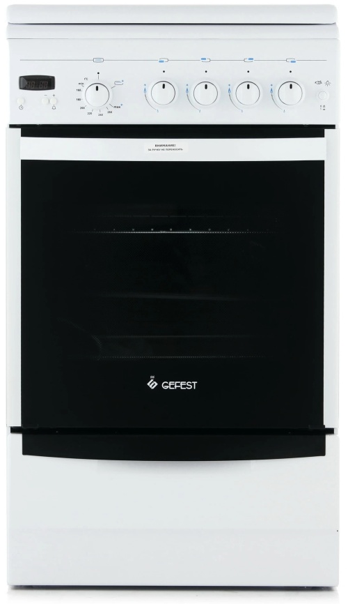 Газовая плита Gefest Брест ПГ 5100-03 58 см, 52 л, 4 конфорки, белый фото 3