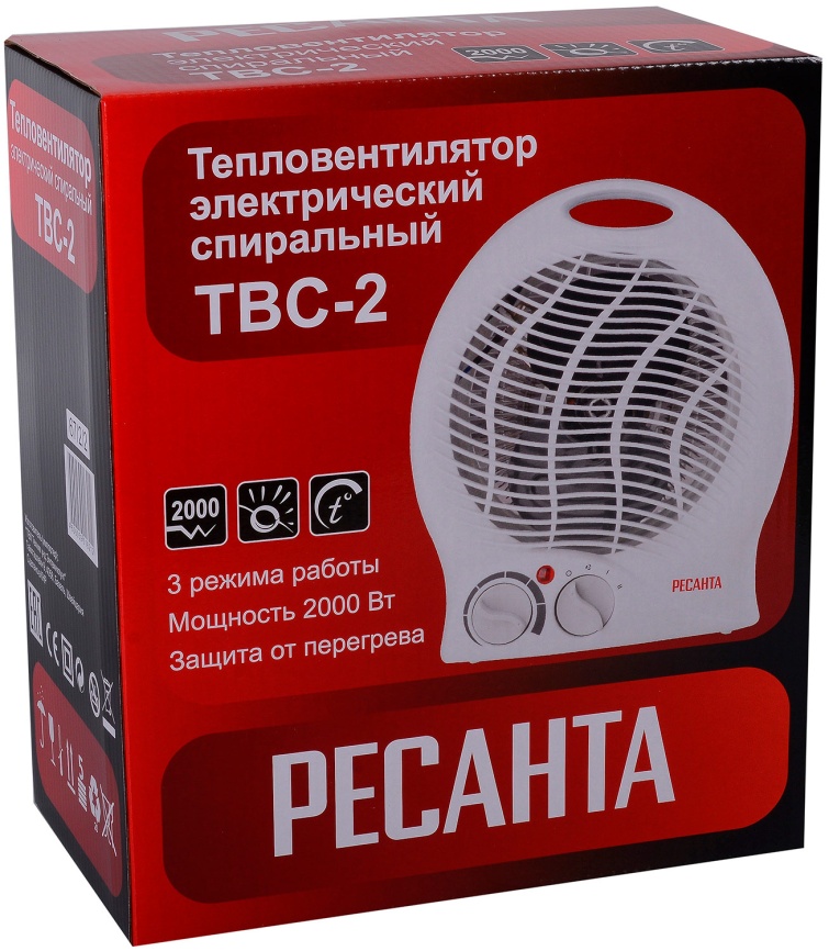 Тепловентилятор Ресанта ТВС-2 фото 6
